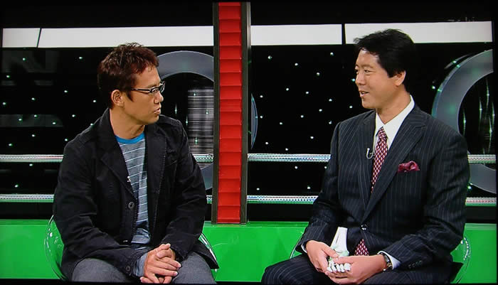 (番組キャプチャ)古田さんの隣で吉野院長が解説を行う様子