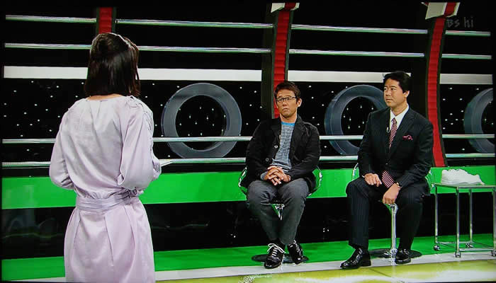 (番組キャプチャ)三須さんの前に吉野院長と古田さんが座り話を聞いている
